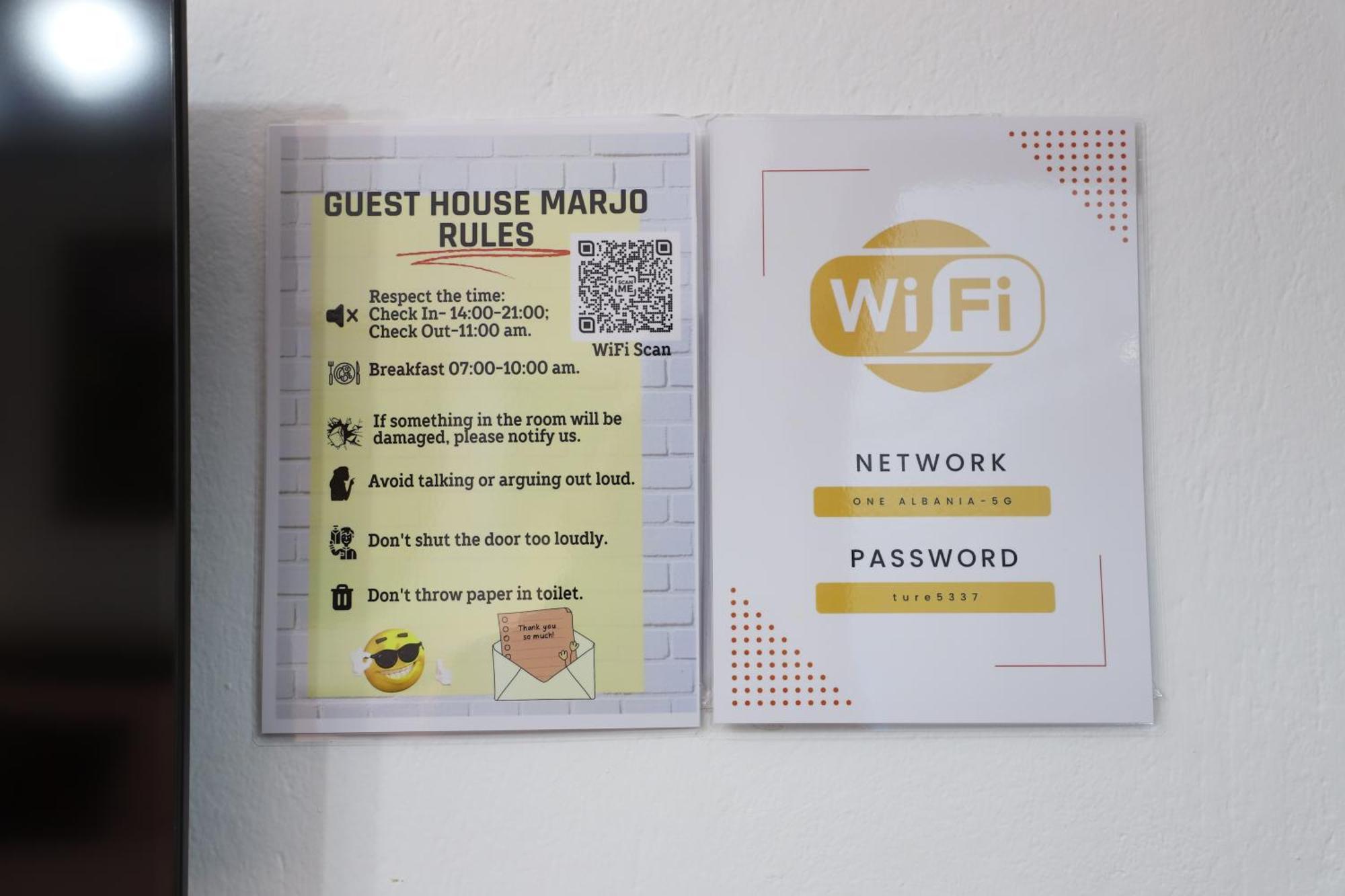 Guest House Marjo Berat Exterior photo